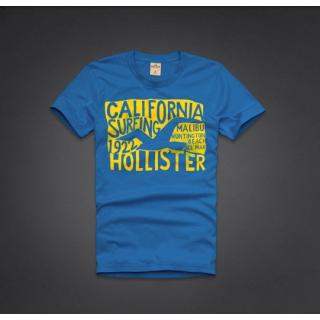 T-shirt Hollister Bleu Homme